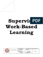Supervise Work-Based Learning: Hairdressing NC II Document No. Issued By: CTU Argao Campus