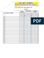 Registro Consolidado de Evaluación 2019 EBV