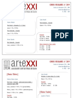 Artexxi - Cursos Regulares Junio 2019