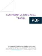 Compresor Radial y Axial