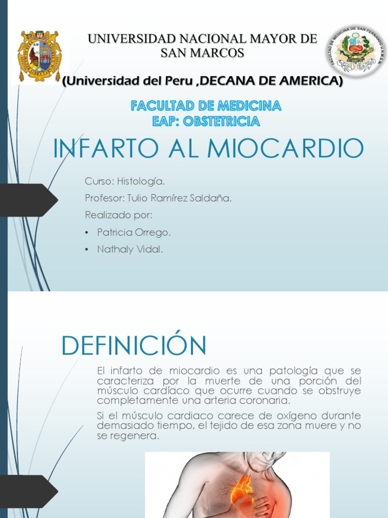 Infarto Al Miocardio | PDF | Infarto de miocardio | Corazón