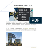 Arquitectura Sostenible 2018-2019