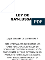 Ley de Gay-Lussac