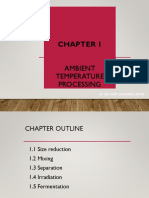 Ambient Temperature Processing