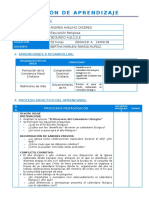 1° - 2° - 3° y 5° - Calendario Litúrgico - Sesión