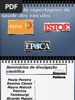 Análise - Reportagens Saúde