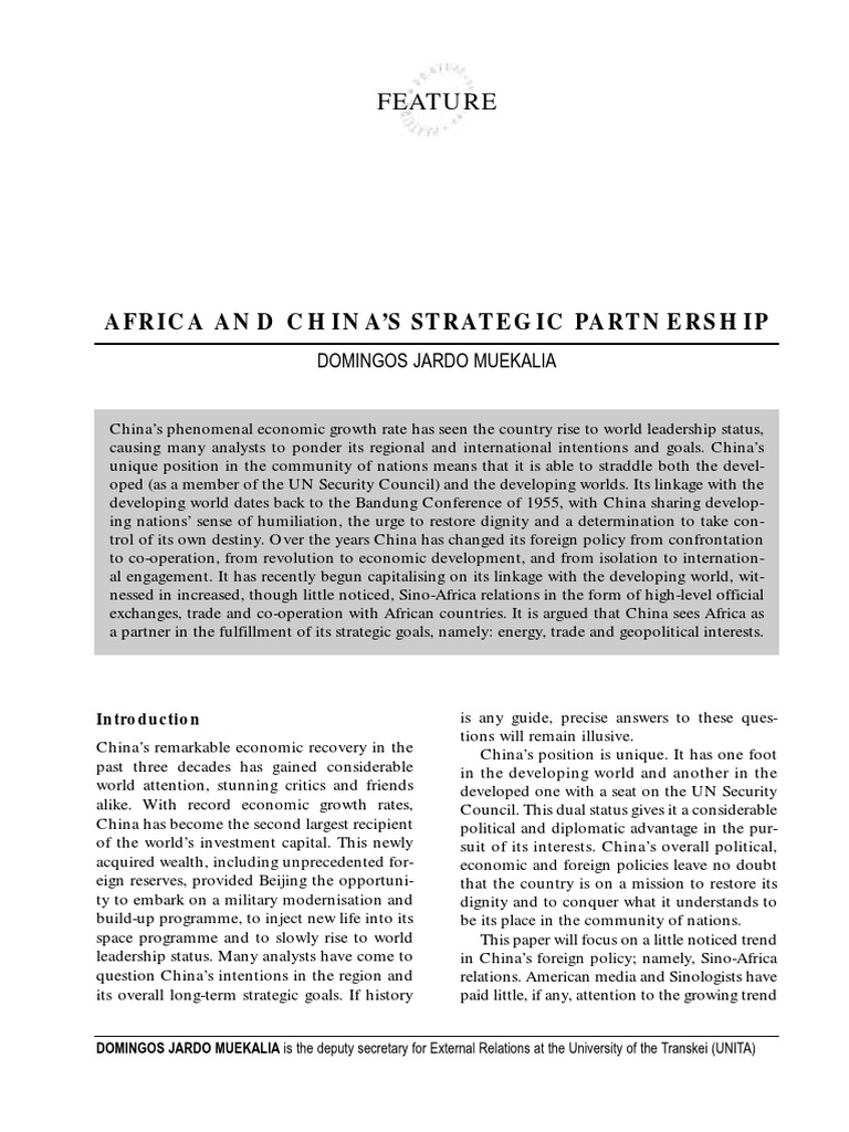 Tanner, Albinismo Ideology PDF China World Politics