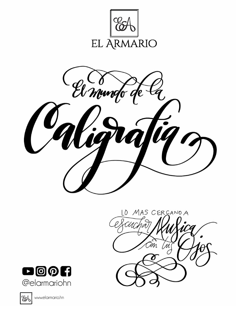 Guía de Caligrafía y Lettering | PDF | Ocio | Enseñanza de matemática