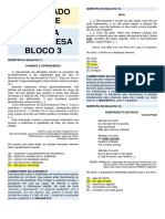 Gabarito Comentado Do Simulado 3 - Portugues - 3a Serie-1 PDF