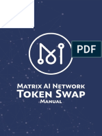 Matrix AI Network Token Swap Manual V1.2 (English)