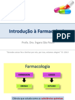 1 Introducao A Farmacologia, Formas Farmaceuticas e Vias de Administracao 06-03-2019