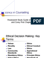 EthicsPowerpointAUT. StudyGuideInitialChapters