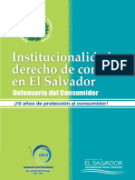 Institucionalidad y Derecho de Consumo en El Salvador