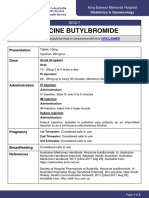 Hyoscine Butylbromide
