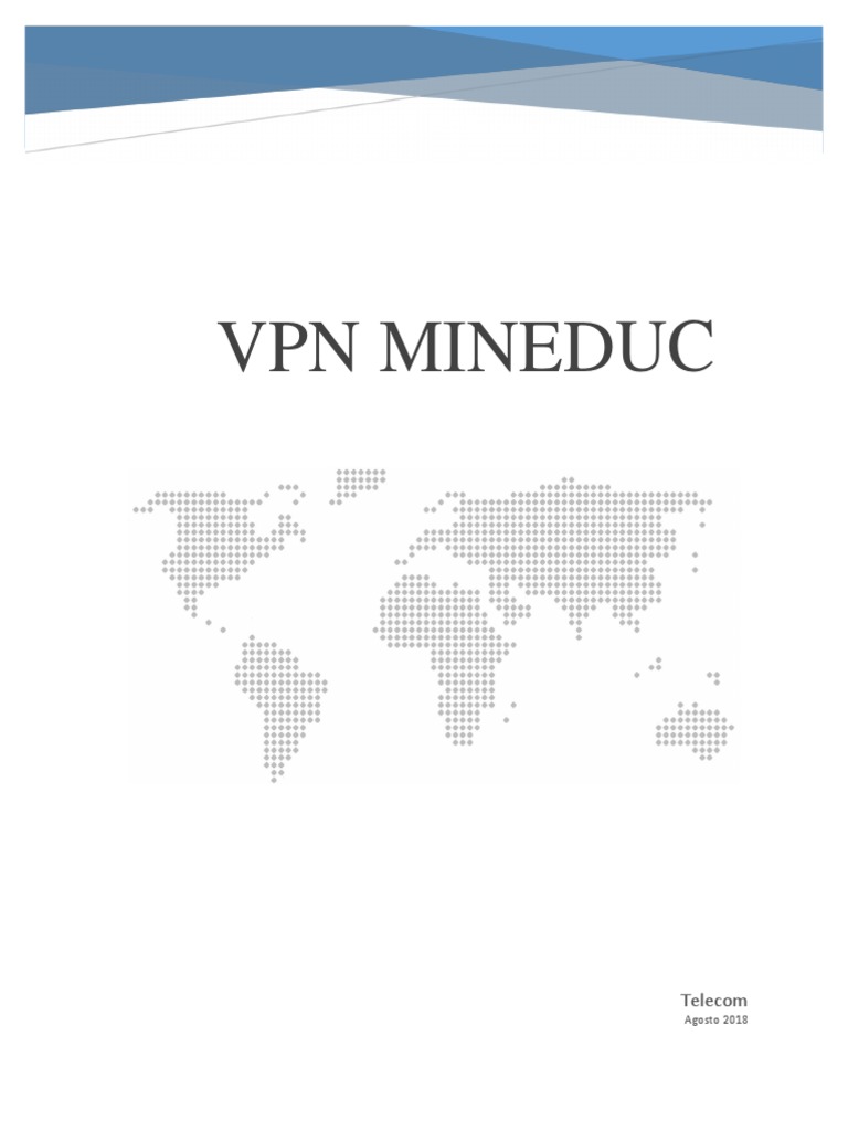 Manual - VPN | PDF | Red privada virtual | Contraseña
