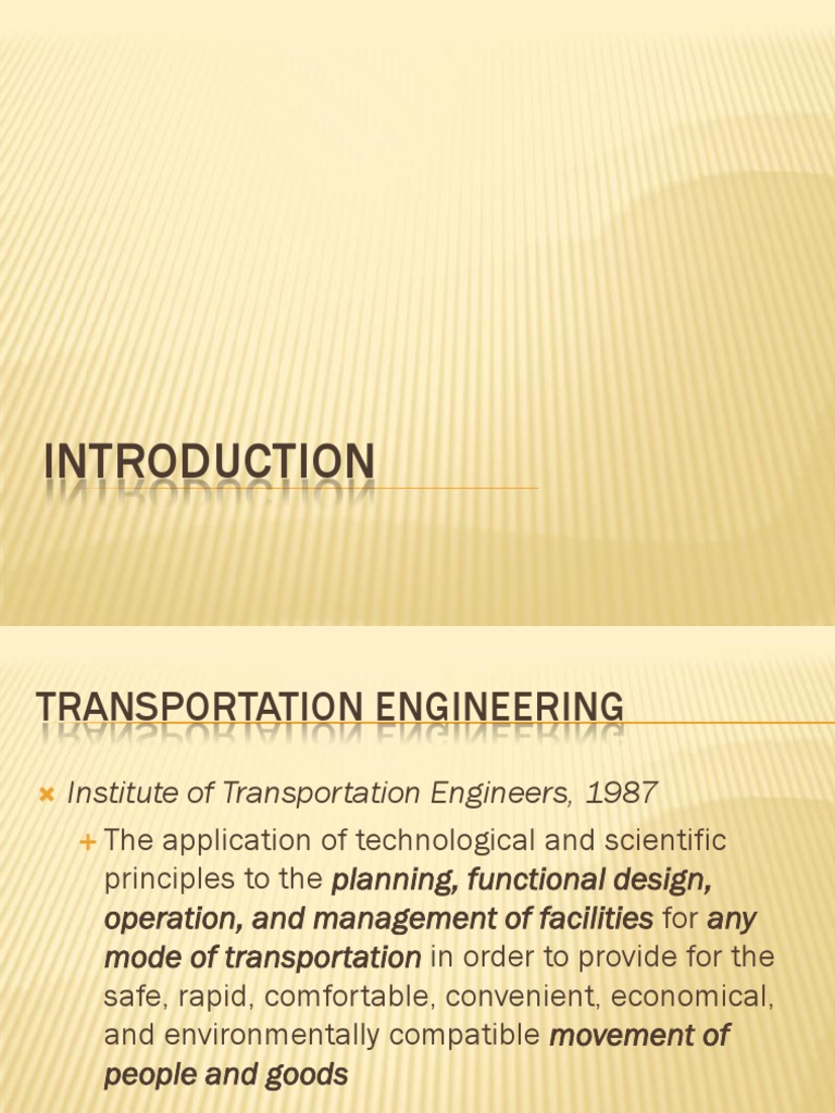 research proposal on transportation engineering