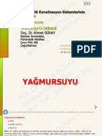07 - 8 - Prof DR Ahmet GÜNAY Kanalizasyon Sis Tas YAĞMURSUYU 1 PDF