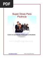 eBook Super Dicas Para Fluencia