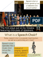 Speech Choir