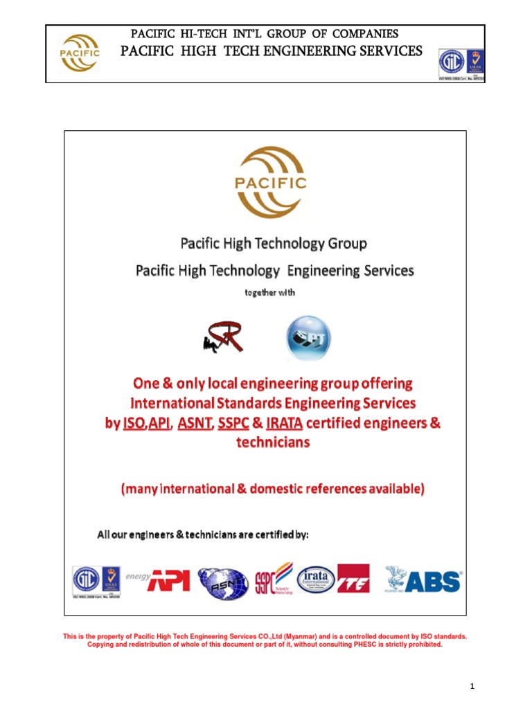 Pacific Services Profile New | PDF | Fossil Fuel Power Station | Heat ...