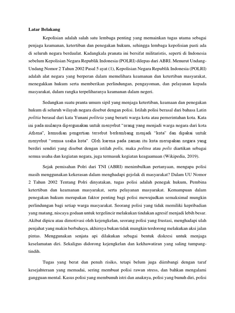 Contoh Rancangan Asesmen Psikologi