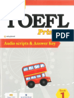 Step1 TOEFL Audio Script and Answer Key 1