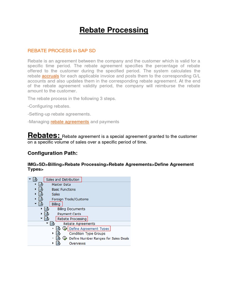 Rebate Processing Pdf Rebate Marketing Invoice