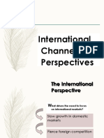 International Channel Perspective
