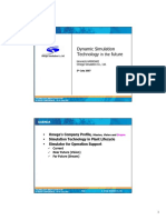 Day - 2 - 1500 - Dynamic Simulation Technology in Future