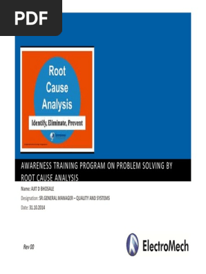 Root Cause Analysis