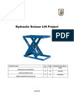 Scissor Ladder Lift Design (Project)
