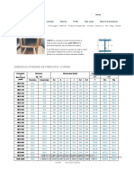 Profil HEB: Dimensiuni Standard de Fabricatie / Livrare