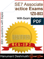 OCA Java SE 7 Programmer Practice Exams (1Z0-803)