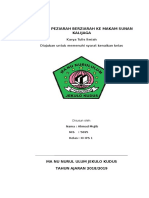 Motivasi Peziarah Berziarah Ke Makam Sunan Kalijaga: Karya Tulis Ilmiah Diajukan Untuk Memenuhi Syarat Kenaikan Kelas