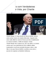 Lições de Vida de Charlie Munger