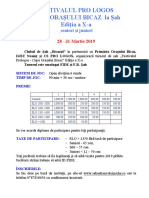 Prospect Cupa Orasului Bicaz 2019