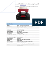 2 Cake Printer AP-A4H Quotation For Food PDF