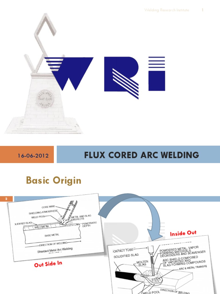 FCAW | PDF | Welding | Construction