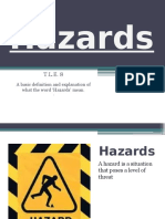 Hazards: A Basic Definition and Explanation of What The Word Hazards' Mean