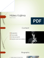 Hideo Kojima: Pēteris Krūmiņš