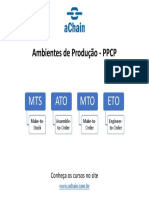 PPCP, MRP e Otimização de Estoques – 3 cursos em 1! Conheça também CPIM (produção), CSCP (supply chain), CLTD (logística). www.achain.com.br 