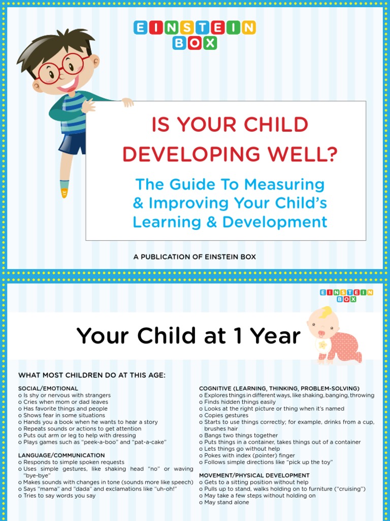 Measuring Your Child's Development | PDF | Toys | Gesture