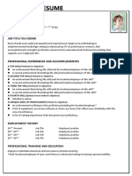 (General Resume) Simple Resume With One-Page 02-WPS Office