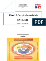 K to 12 Curriculum Guide ENGLISH