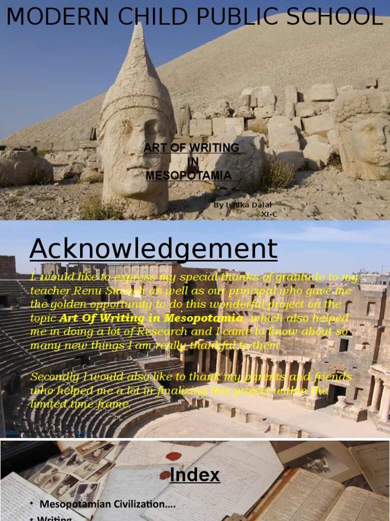 Art of Writing in Mesopotamia | Download Free PDF | Cuneiform | Mesopotamia