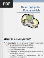 Basic Computer Fundamentals