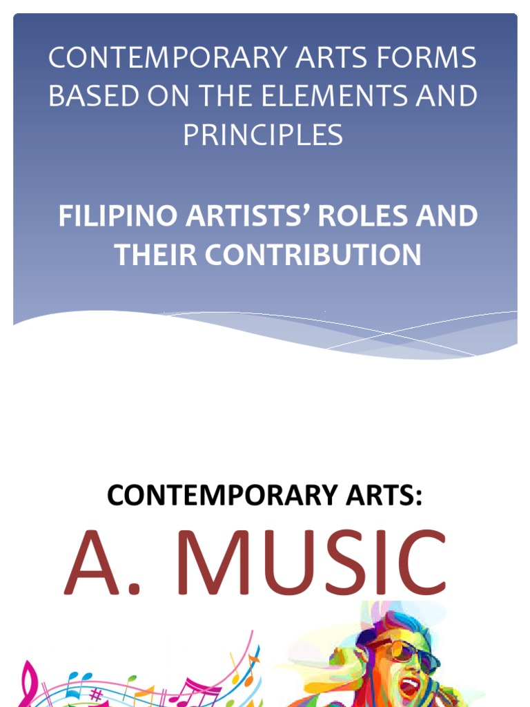 Contemporary Arts Forms PDF Entertainment (General)