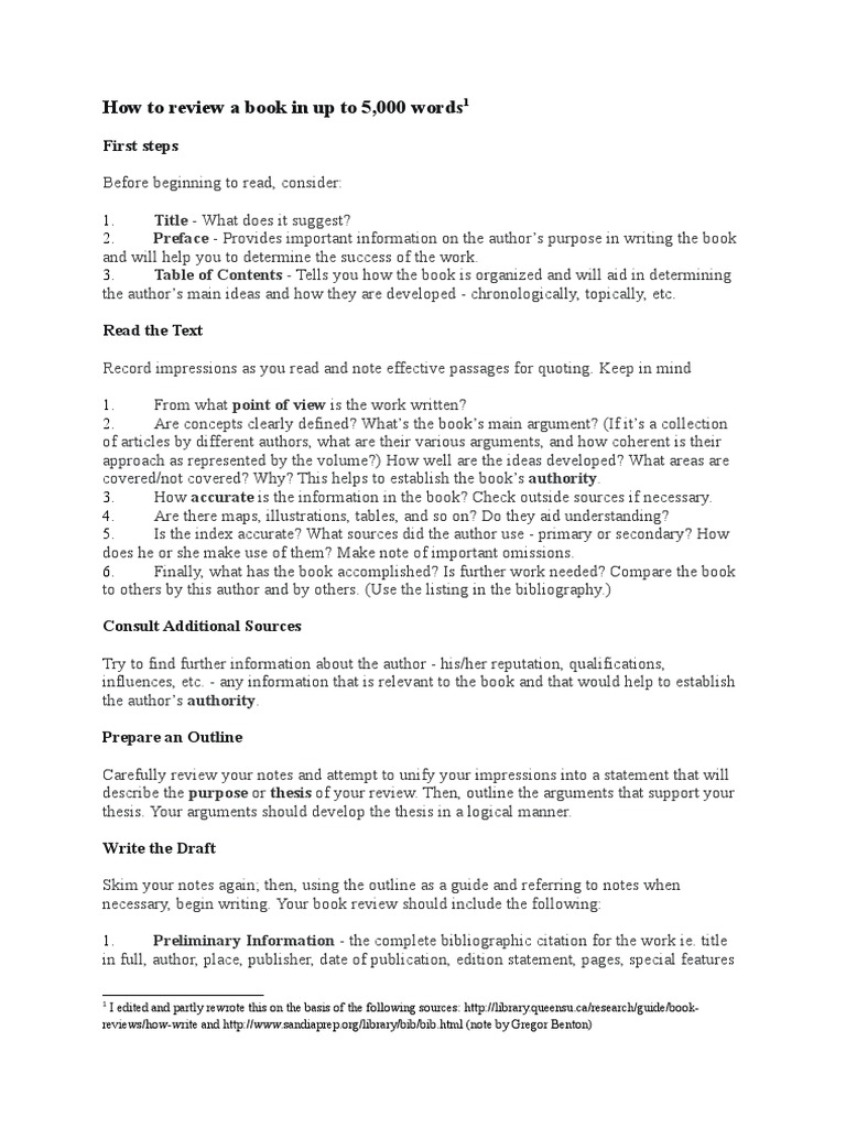 how-to-review-a-book-in-up-to-5-000-words-first-steps-pdf-books