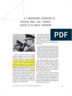 Dictaduras y Organizaciones Guerrilleras en Argentina, Brasil, Chile y Uruguay: Ejercicio de Un Análisis Comparativo.