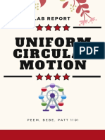 Uniform Circular Motion: Lab Report